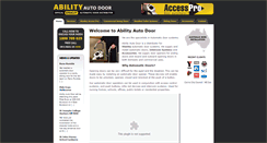 Desktop Screenshot of abilityautodoor.com.au